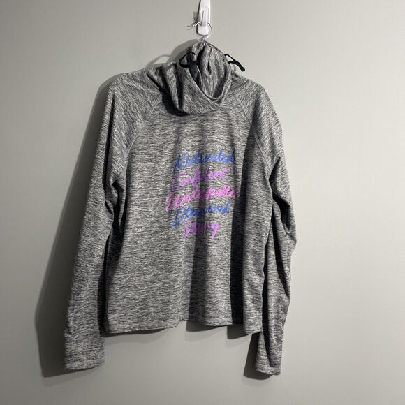 Guru Active Women’s Gray Jacket Size Large Full Zip Outerwear Athleisure Sporty - Picture 1 of 13
